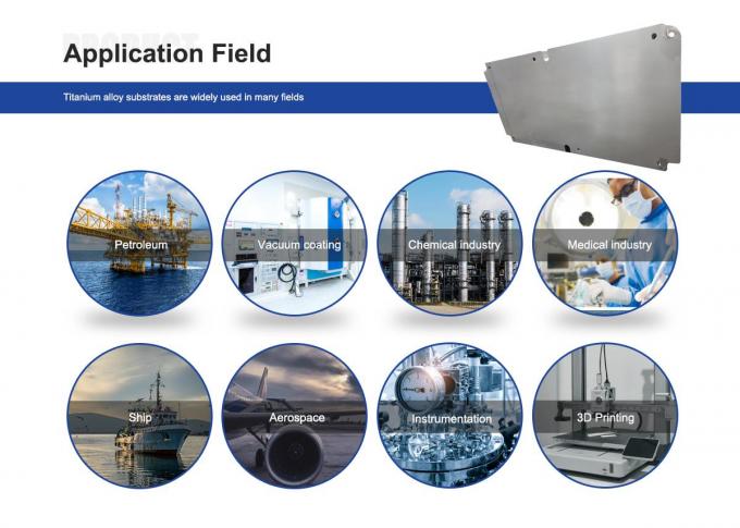 Titanium Alloy Substrate for 3D Printing – High Strength and Corrosion Resistance Base Plate Ti-6Al-4V ELI (Grade 23) Aerospace Medical