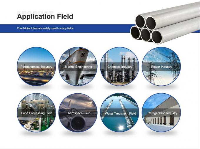 16mm 99.9% Pure Nickel Pipe â Custom Sizes for Industrial Applications 3