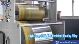 ASTM B409 standaard precisie-incoloy strip, anti-kruip legeringsspiraalstrip met hoge sterkte