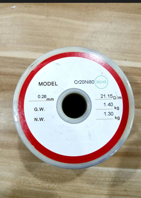 Goede prijs In het groot Elektrisch het Verwarmen Nikkel Chrome Cr20Ni80 Nichrome 80 Weerstandsdraad voor verkoop online
