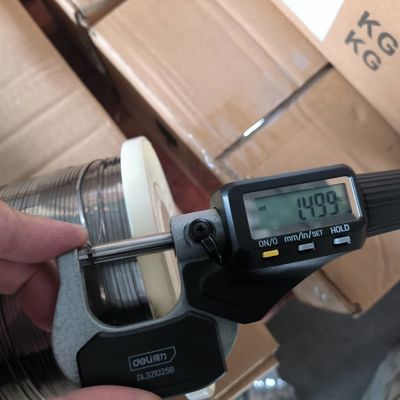 Goede prijs 8.908 G/Cm3 Dichtheid Reinheid Nikkeldraad voor nauwkeurige en nauwkeurige industriële processen online