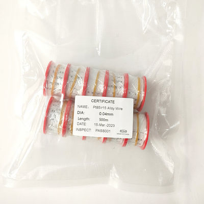 Goede prijs 0.05mm-3mm Platinum Rhodium Thermocouple Bare Wire met IEC 60584 en ISO9001 certificering voor hoge temperatuur toepassingen online