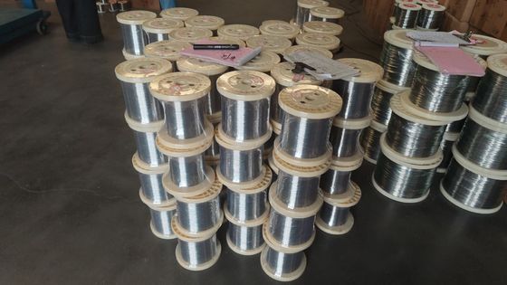 Goede prijs ASTM B344 NiCr 80/20 Nichrome Resistance Wire 1200°C Maximum Operating Temperature 1400°C Melting Point For Industrial Heating Elements online