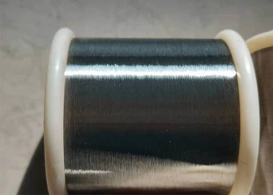 Goede prijs Russische Zuivere het Nikkeldraad 0.025mm van Np2 Ni200 voor Ruimtevaartindustrie online